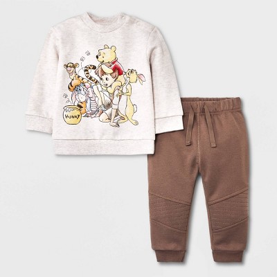 Matalan – Unisex Winnie the Pooh Top & Leggings Set – New Baby Closet