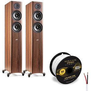 Polk Audio Reserve R500 Floorstanding Speaker Pair with Speaker Wire - 1 of 4