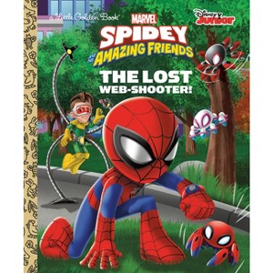 The Lost Web-Shooter! (Marvel Spidey and His Amazing Friends) - (Little Golden Book) by  Golden Books (Hardcover) - 1 of 1