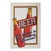 Design Imports  Asst Printed Dishtowel Set 3 Piece, Retro Beer Print, 18X28" - 4 of 4
