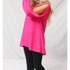 Women's Meg Chiffon Slit Top - ZENANA - 2 of 3