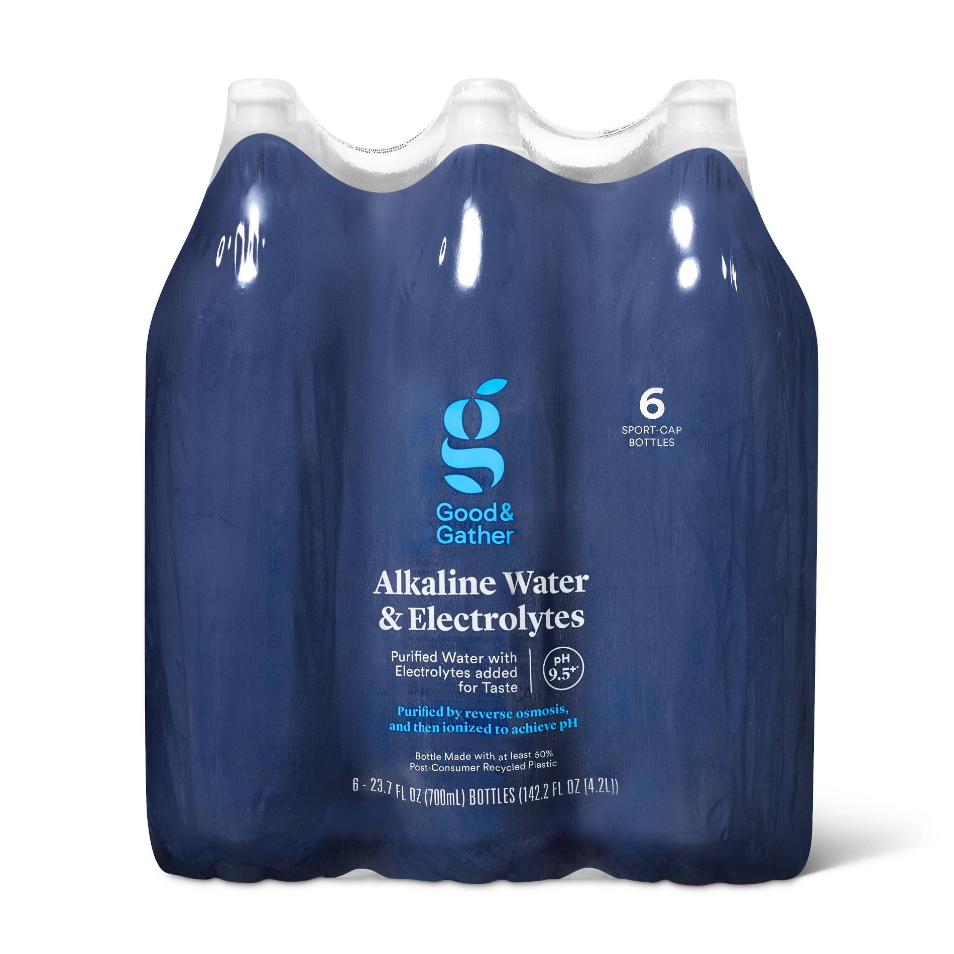 Alkaline Water and Electrolytes - 6pk/23.7 fl oz Good & Gather™