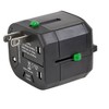 Monoprice Universal Travel Adapter - Black, For NEMA 1-15 (US), CEE 7/16 Europlug (EU), BS 1363 (UK), AS/NZS 3112 (Australia, New Zealand, China) - 3 of 4