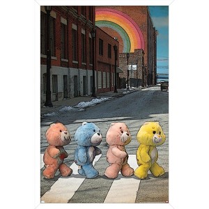 Trends International Care Bears - Abbey Road Framed Wall Poster Prints - 1 of 4