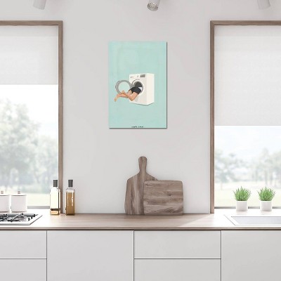iCanvas Looking For My Socks by Giselle Dekel Canvas Print Wall Art