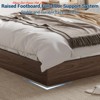 Twin/Twin XL/Full/Queen/Super King/California King Size Wood Platform Bed Frame, Wooden Bed Frame w/ Wood Slat Support No Box Spring Needed - 3 of 4
