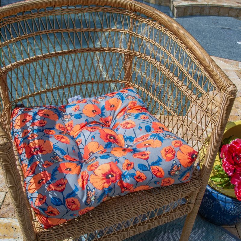 2pk Frida Kahlo Patio Seat Cushions - Classic Accessories, 5 of 8