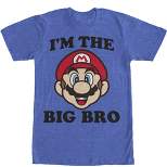 Men's Nintendo Mario Big Brother T-Shirt