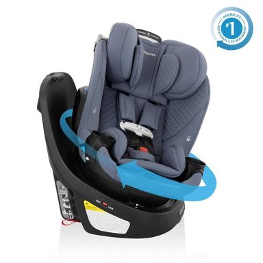 Evenflo Gold Revolve 360 Slim 2-in-1 Rotating Convertible Car Seat - Flint:  Multi-Position Recline, 28.2 lbs : Target
