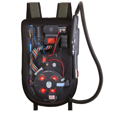 Halloweencostumes.com Cosplay Proton Pack Backpack W/ Wand Ghostbusters,  Black/blue/red : Target