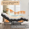 Full Adjustable Bed Frame with Wireless Remote, Memory Preset, Head & Foot Lift, , Quiet Motor for Sleeping & Reading - 3 of 4