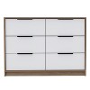 Sapphtopaz 3-Drawer Dresser for Bedroom Superior Top Drawers Cabinet Chest of Drawers Closet Organizers and Storage for Hallway, Living Room - 2 of 4