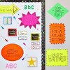 Juvale 18 Piece Neon Poster Board Cutouts, 6 Starburst Shaped Signs for School Projects, Decorating Supplies, Sales, 11 x 14 In - 2 of 4
