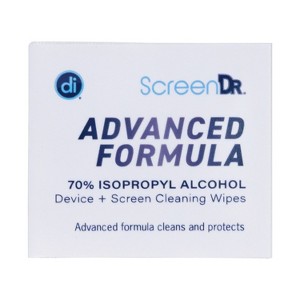 Digital Innovations™ ScreenDr Advanced Formula Device and Screen Cleaning Wipes with Microfiber Cloth, 120 Count in Blue - 1 of 4