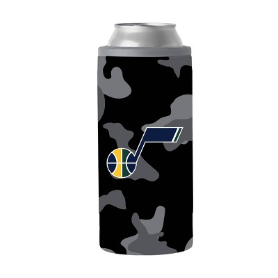 NBA Utah Jazz 12oz Camo Slim Can Coolie - Black