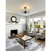 CWI Lighting Pamela 5 Light Flush Mount With Antique Copper Finish - 4 of 4