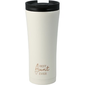 Pavilion Gift Company - Best Aunt - 17 oz Stainless Steel Travel Tumbler - Portable Drinkware - 1 of 4