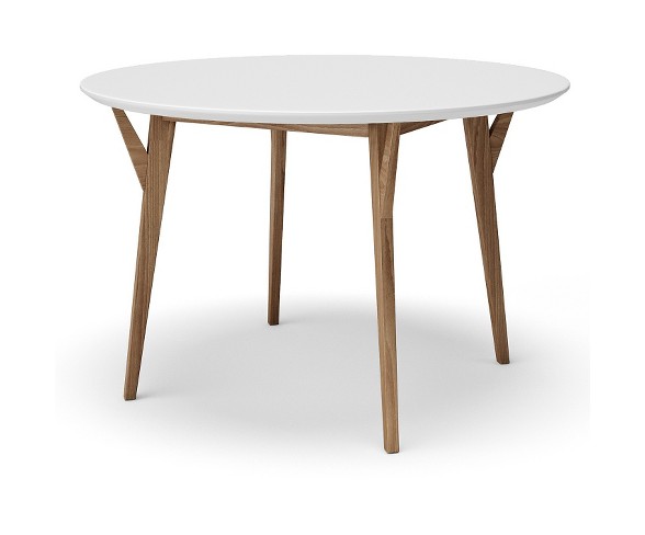 Steve Dining Table Wood/White/Ash - Aeon