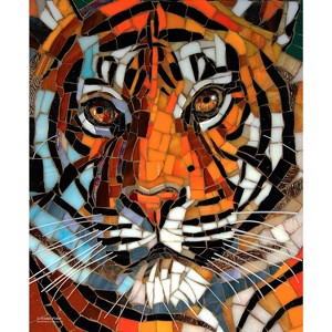 Sunsout Stained Glass Tiger 1000 pc Jigsaw Puzzle 70707 - 1 of 4