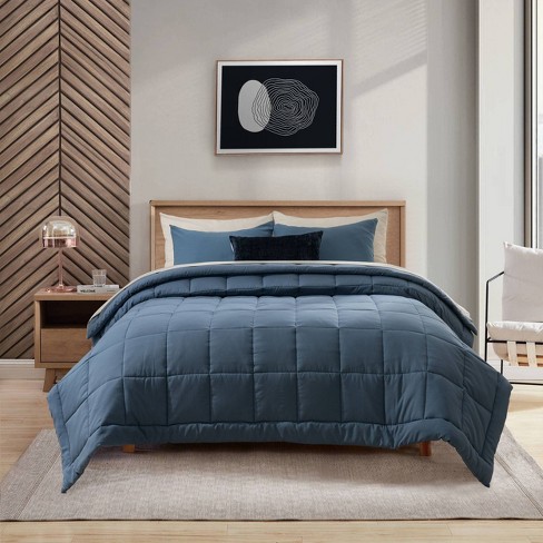 3pc Full/queen Flow Comforter Set Blue - Danskin : Target