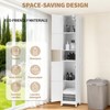 Modern Bathroom Furniture Set – Durable, Space-Saving Storage Solution – Complete Set for Stylish & Functional Bathroom Organization - 2 of 4