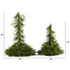 Nearly Natural 24-in and 36-in Table Top/Hanging Artificial Christmas Decor (Set of 2) - 2 of 4