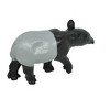 Collectible Wildlife Gifts | Tapir, Talulah Plastic Animal Toy Educational Realistic Hand Painted Figure  Model Figurine Replica Gift 2" F100 B43 - 4 of 4
