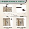 Park Designs Pitcher With Flowers Embroidered Lined Valance 60'' x 14'' - 4 of 4