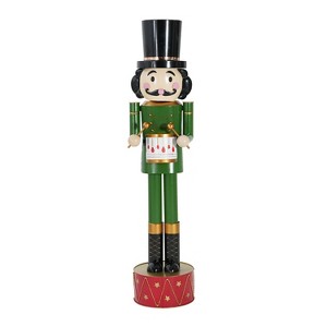 Cesicia Classic Iron Nutcracker for Christmas Decor - 1 of 4