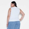 Women's Button-Front Tank Top - Wild Fable™ - 3 of 3