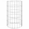 vidaXL Circular Gabion Pole Galvanized Steel Ø39.4"x39.4" - 3 of 4