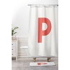 Deny Designs April Lane Art Block Monogram Memory Foam Bath Mat - 4 of 4