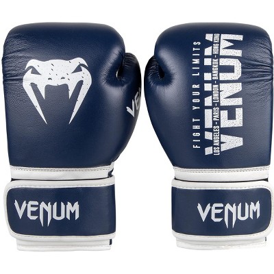 Venum Signature Kids Training Boxing Gloves - Navy Blue