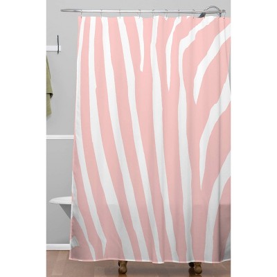 Pink Rose Shower Curtain Target, Large Pink Flowers Shower Curtain