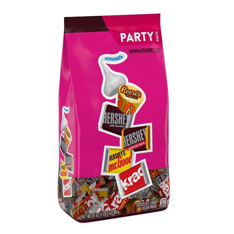 Hershey Miniatures Assorted Chocolate Variety Pack - 35oz, 3 of 9