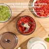 Multifunctional Food Processor - Cordless Electric Meat & Vegetable Grinder, Chopper, Meat Grinder, Dicer - Portable Mini Food Machine - 4 of 4