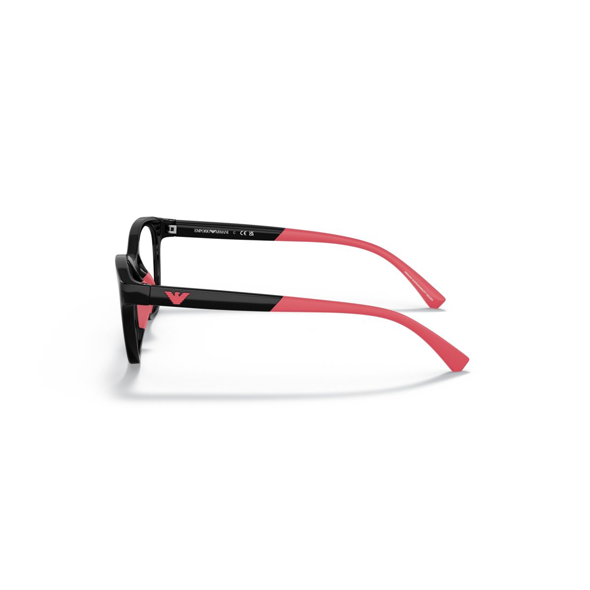 Emporio Armani EK3204 48mm Child Cat Eye Eyeglasses Demo Lens Lens - thumbnail 3