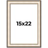 PosterPalooza | Contemporary Silver Picture Frame - UV Acrylic, Foam Board Backing, Hanging Hardware - 2 of 4