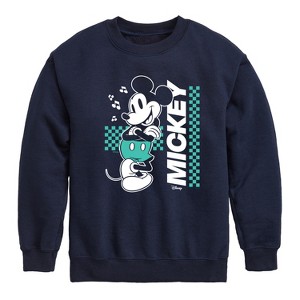 Boys' - Disney - Mickey & Friends Graphic Long Sleeve Fleece Sweatshirt - 1 of 4