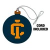 Ithaca College Secondary Logo Wood Christmas Tree Holiday Ornament - 2 of 4