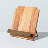Wood Cookbook Holder with Metal Ledge - Hearth & Hand™ with Magnolia