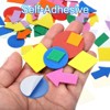 Unique Bargains Geometry Style Self-Adhesive Home Decor Card DIY Foam Stickers - 3 of 4