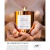 Benevolence LA Premium Scented Wood Wicked Candles In Gold Glass Jar - 3 of 4