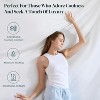 LuxClub 4 PC Queen Size White Sheet Set, 100% Organic Bamboo Viscose, Deep Pockets up to 16", Soft & Breathable Hotel Luxury Bedding Sheets - 4 of 4