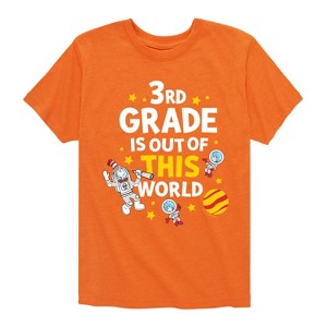 Boys' - Dr. Seuss - Third Grade Out Of This World Short Sleeve Graphic T-Shirt - 1 of 4