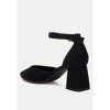 Rozita Microfiber Block Heel Sandals Women - 3 of 4