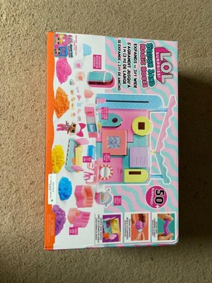 LOL Surprise! Squish Sand Magic House with Tot- Playset with Collectible  Doll, Squish Sand, Surprises, Accessories, Girls Gift Age 4+