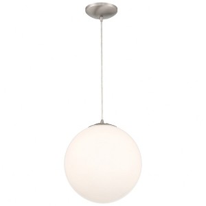 Access Lighting PEARL 1 - Light Pendant in  Brushed Steel - 1 of 4