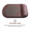 Scarlet Scope Leather Mouse Pad Wrist Rest - 3 of 4