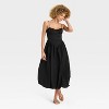 Women's Corset Bubble Midi A-Line Dress - Future Collective - 3 of 3